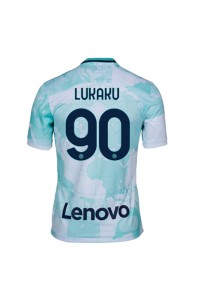 Fotbalové Dres Inter Milan Romelu Lukaku #90 Venkovní Oblečení 2022-23 Krátký Rukáv